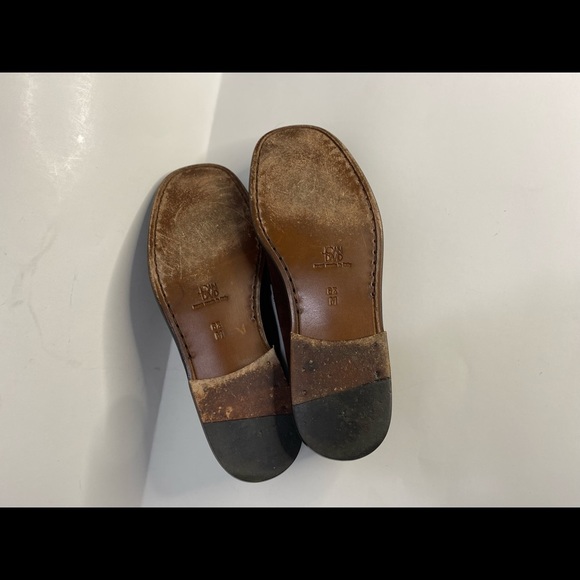 JOAN David Italian Made Brown Suede Loafer Size 6.5 - Picture 8 of 10